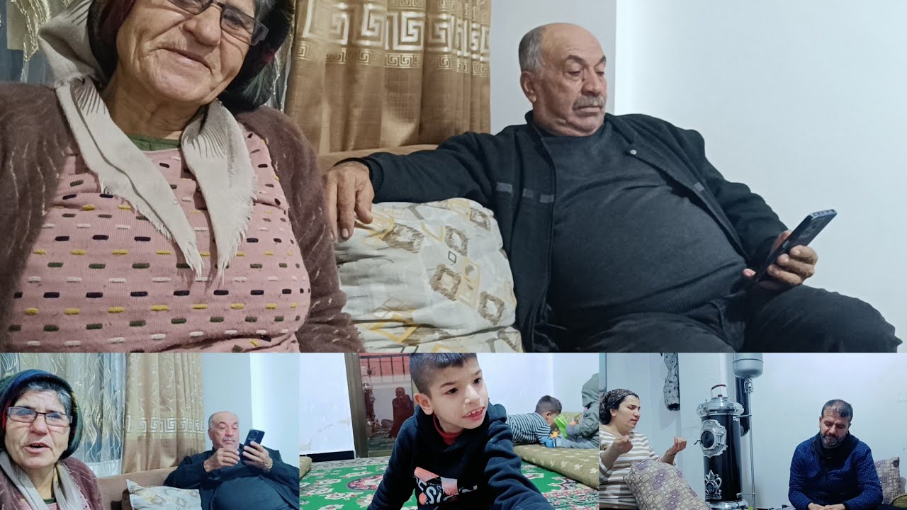 اليوم اجو امي وابي من ضيعه لعند اخي رحنا لاهنيك🌹🌹