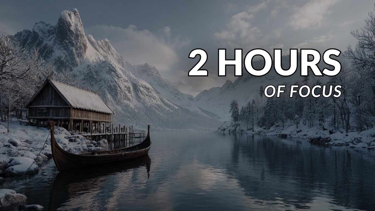 2 Hours of Nordic Focus Music | Deep Work, Study & Reading