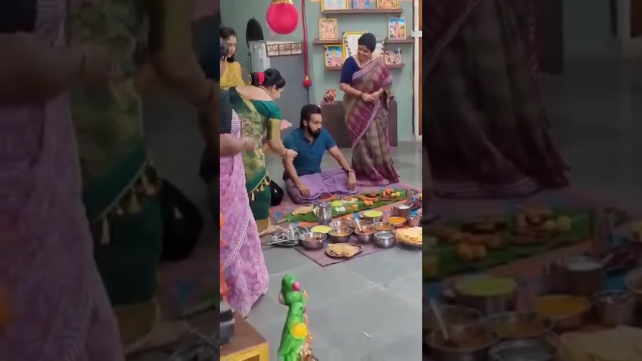 Brahmamudi serial fun in the sets #funny #comedy #serial #tamil #telugu