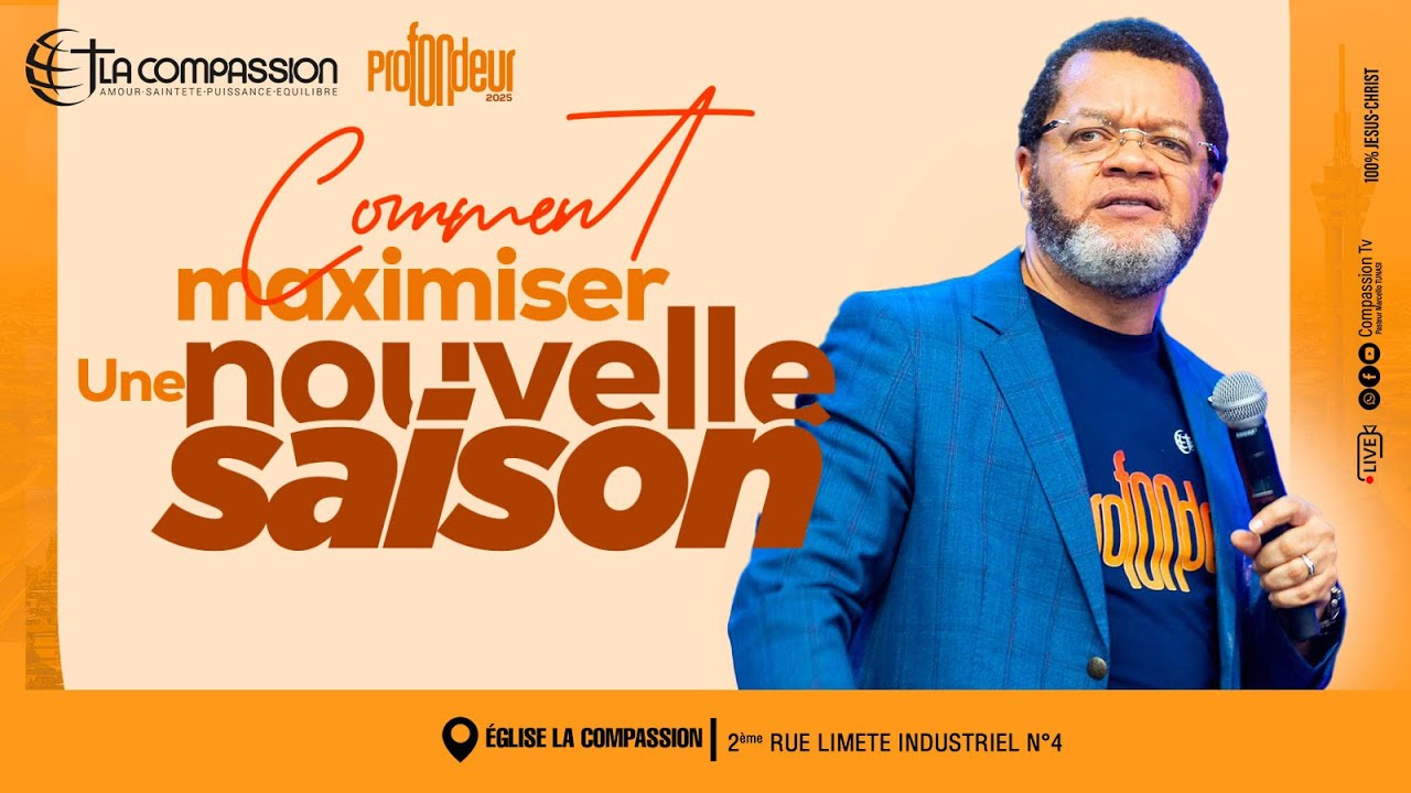 COMMENT MAXIMISER UNE NOUVELLE SAISON | APÔTRE MARCELLO TUNASI • PROFONDEUR 2025