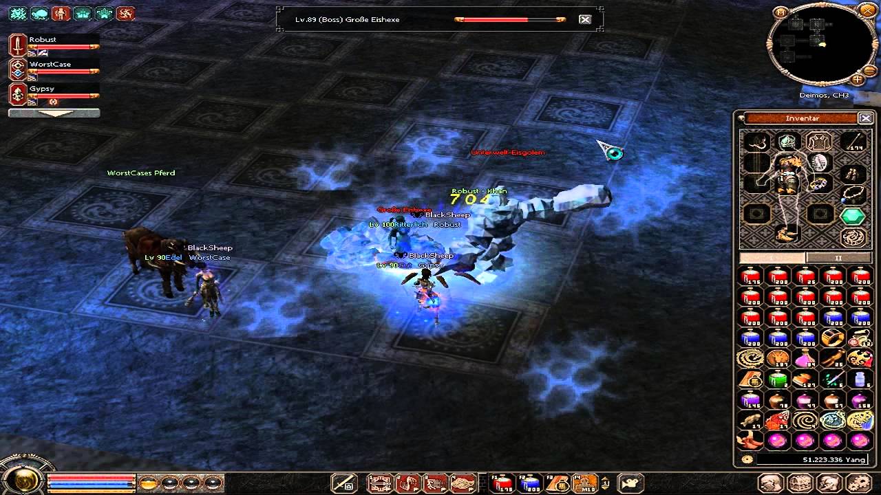 Metin2 - Robust Eishexe Solo # Deimos S.51