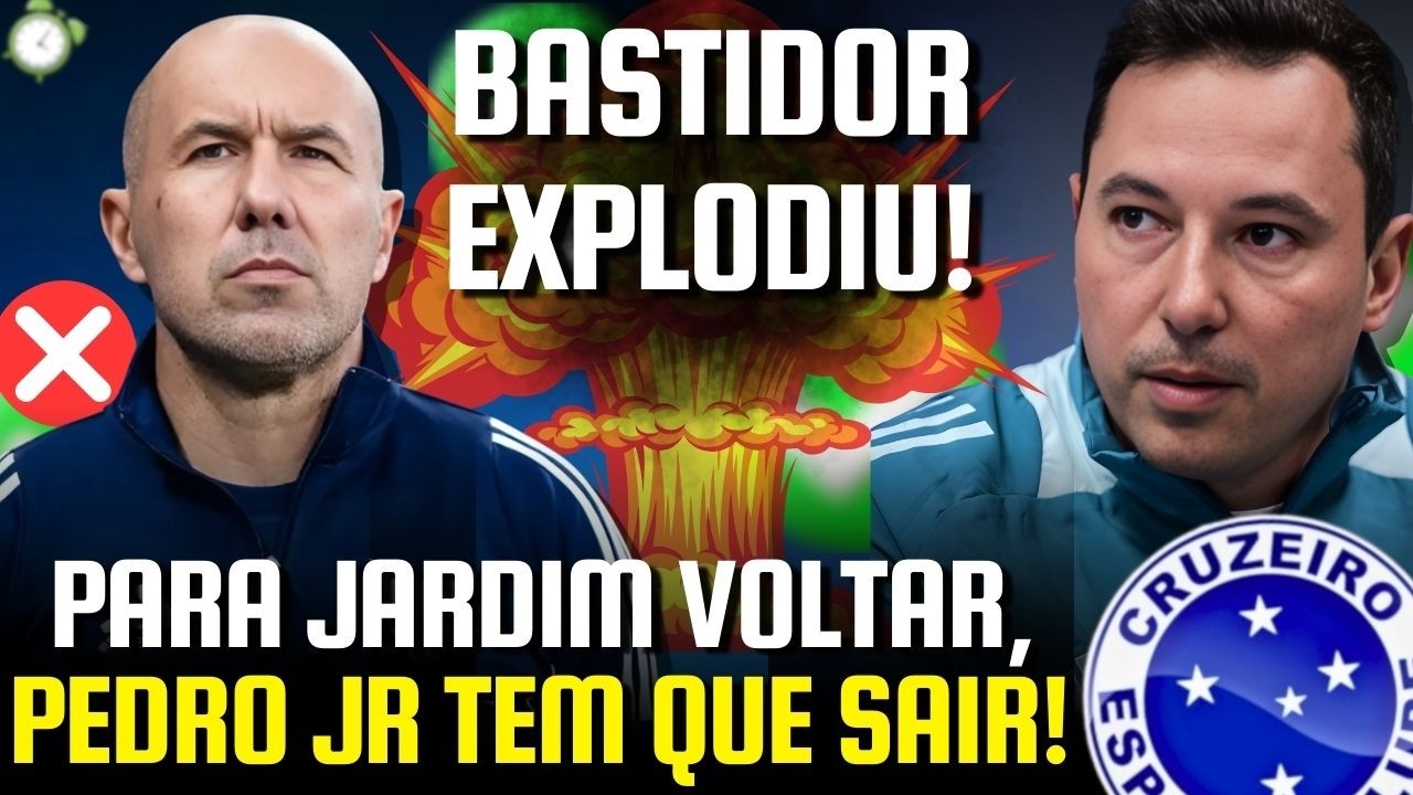 ATENÇÃO: PARA JARDIM VOLTAR O PEDRO JR TEM QUE SAIR - JORNALISTA ABRE BASTIDORES PESADOS NA TOCA