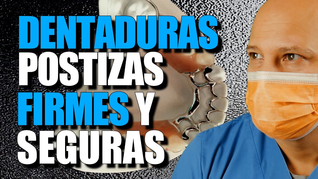 SOLUCIÓN DEFINITIVA PARA QUE TU  PROTESIS NO SE MUEVA.