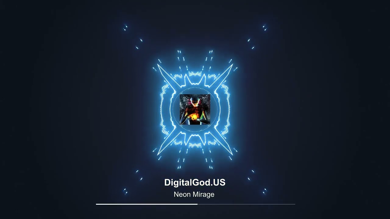 Byron Miller - Neon Mirage (Official Visualizer Video) #digitalgodus