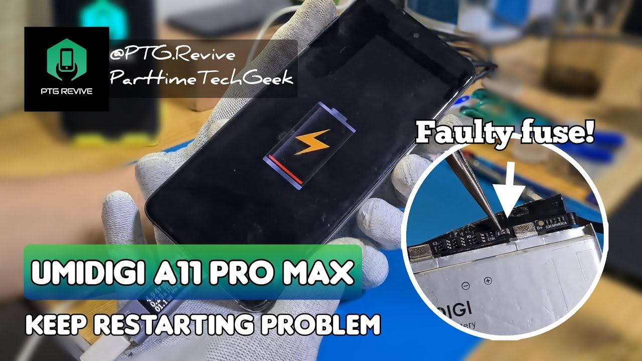 Umidigi A11 Pro Max (Keep Restarting Problem) | @Part-timeTechGeek