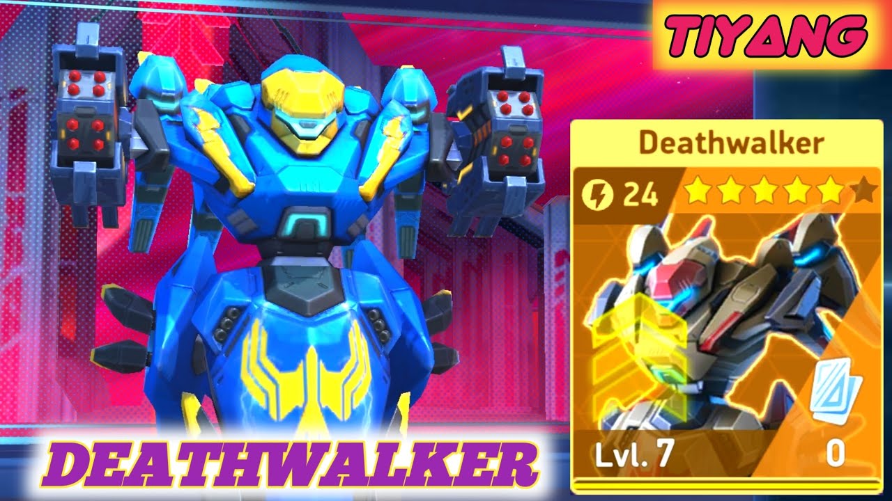 Let's Try New Immortal Deathwalker and Furious Storm Rack - Mech Arena