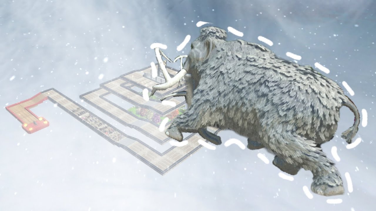 All Unit Animal revolt battle simulator ARBS Escape Monster winter mammoth! - Map 1