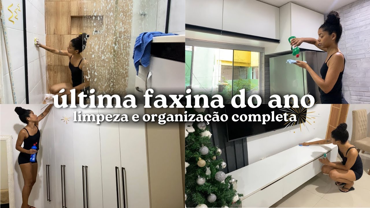 ÚLTIMA FAXINA DO ANO NA CASA | casa estava muito suja, faxina completa, casa pronta para 2025