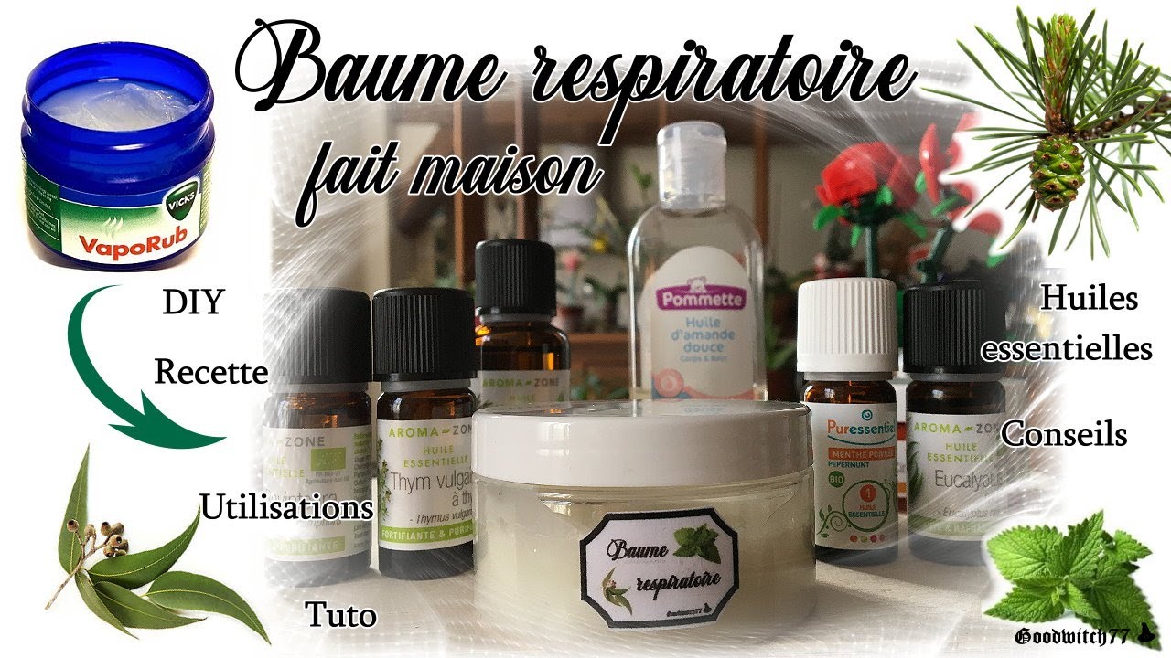 DIY Vicks vaporub baume respiratoire recette fait maison santé naturelle - Tuto et conseils
