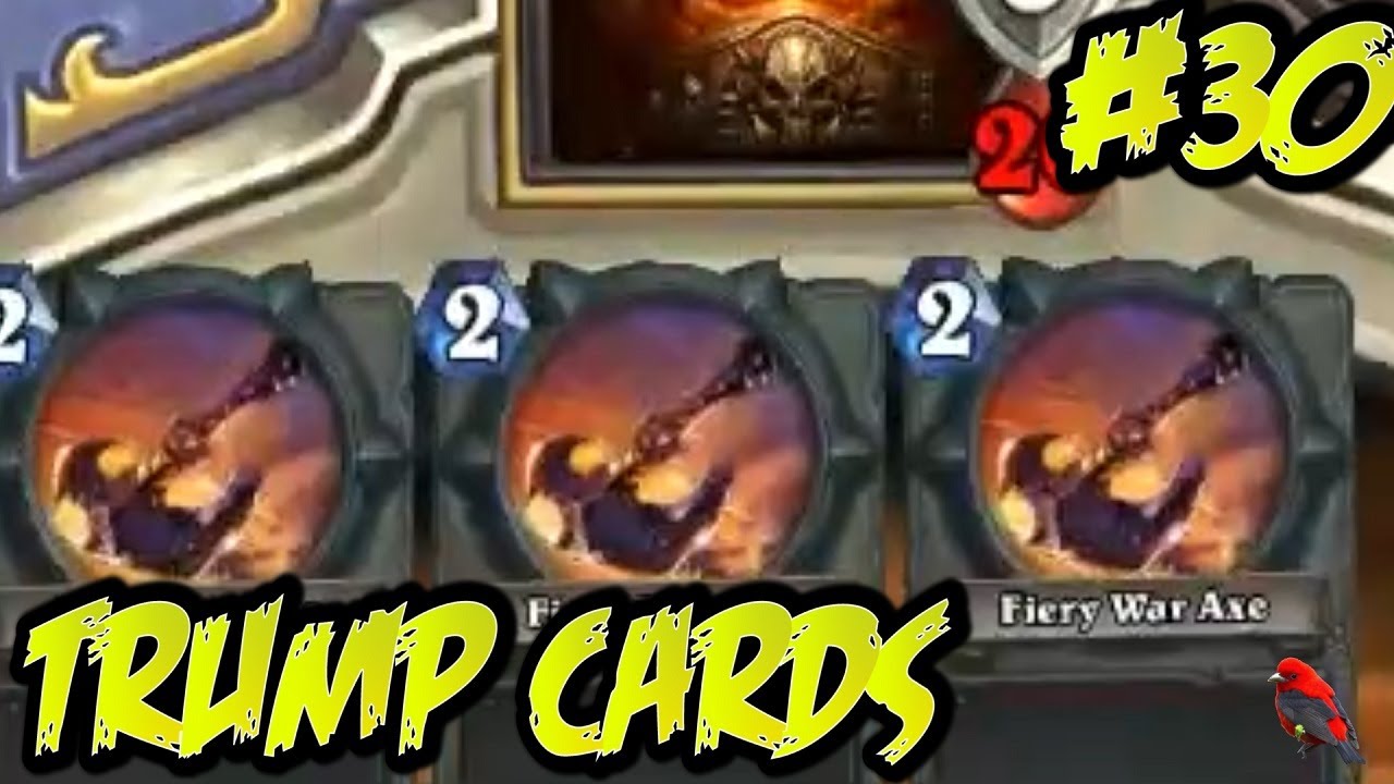 Hearthstone: Trump Cards 30 - Warrior arena - TO THE FACE