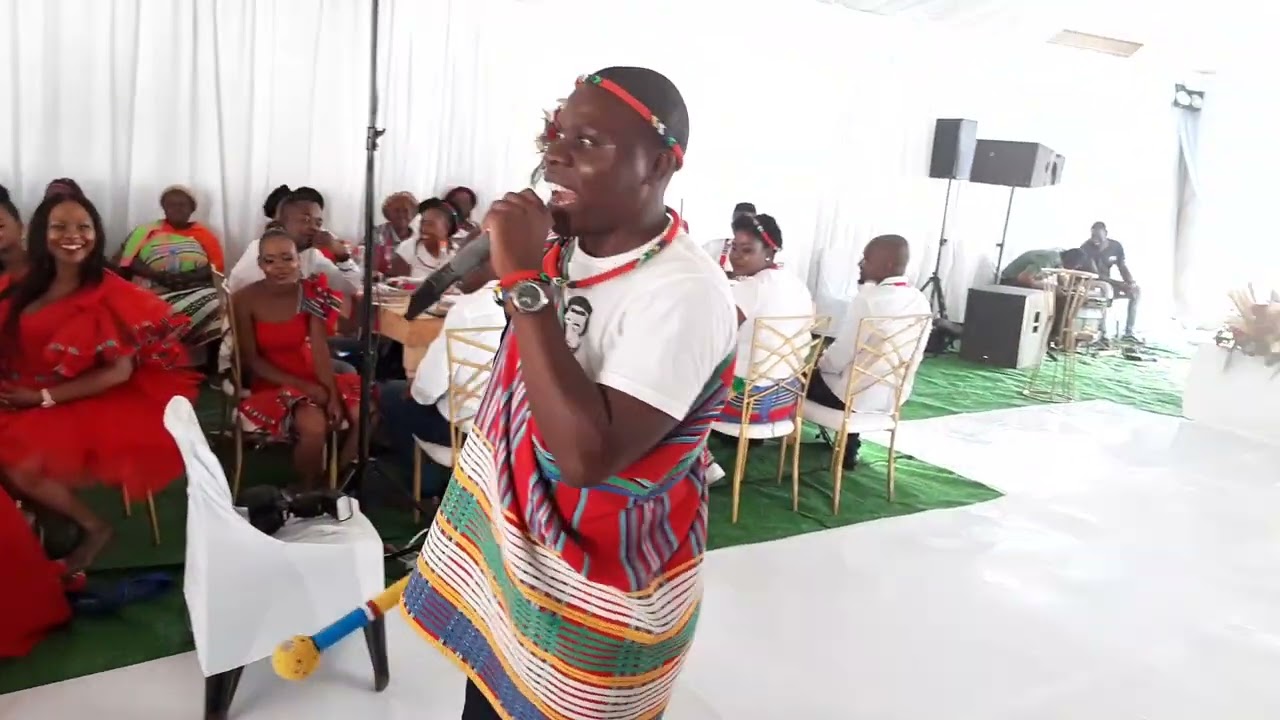 VENDABOY POET -  AT THE WEDDING TSHIKUWI NZHELELE - MULALO & AMBANI MAHADA