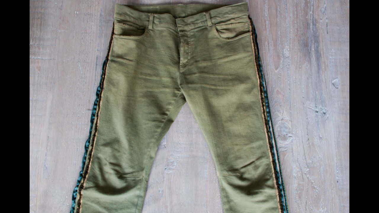 Balmain military piping biker jeans review