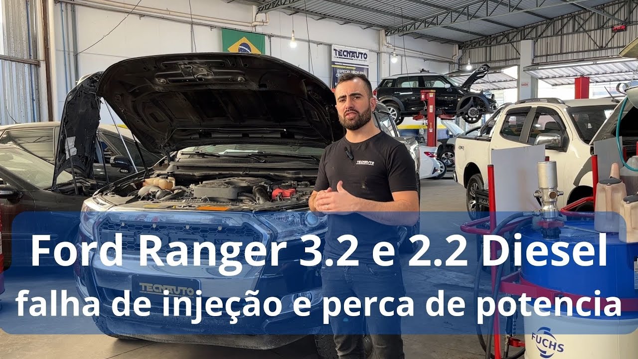 Ford Ranger 3.2 e 2.2 diesel com falha de injeção, caminhonete sem potencia, fraca