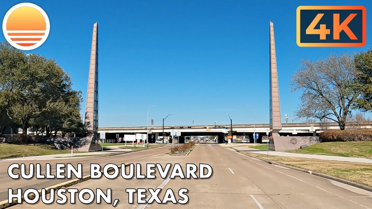 Cullen Boulevard in Houston, Texas! Drive with me!