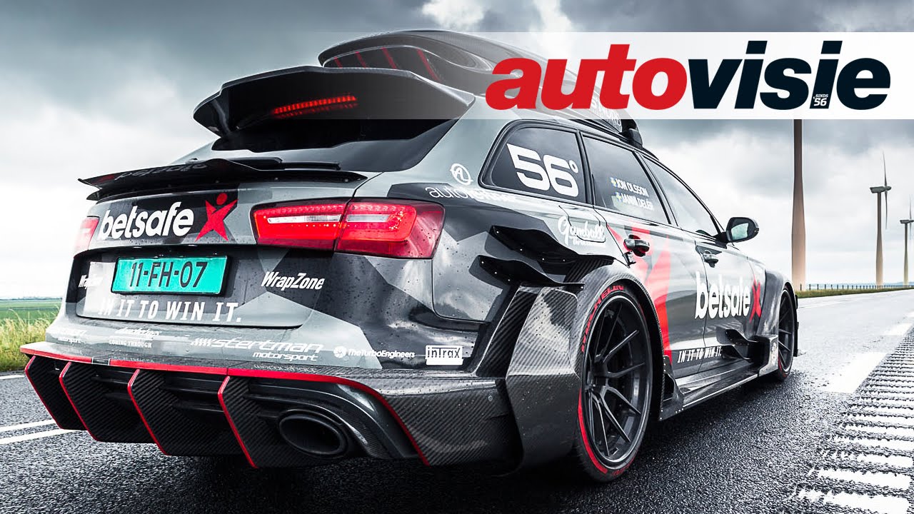 1000HP Audi RS6 DTM (ex-Jon Olsson) activates scooter alarms in Amsterdam | Autovisie