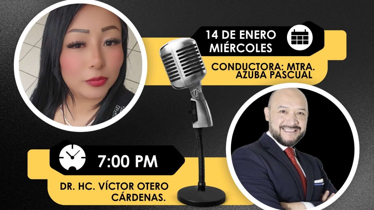 COMUNIDAD JURÍDICA Y FORENSE MIÉRCOLES 14 DE ENERO 7 PM