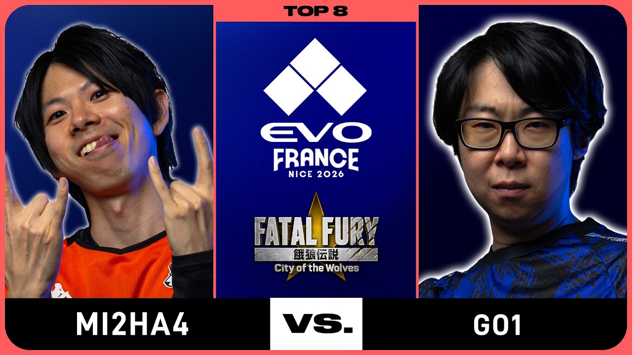 Evo France 2026: MI2HA4 vs GO1 | FATAL FURY: City of the Wolves | Grand Finals