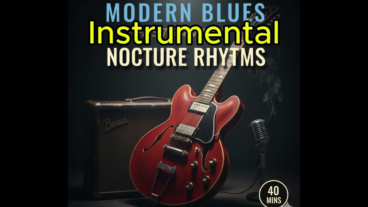Blues Moderno Instrumental | RIFFS Y SOLOS CONTUNDENTES | Con cambios a cada compás