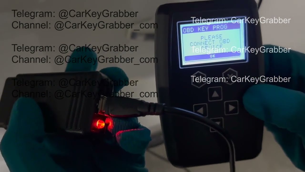 ISKRA-3 key emulator. Scenario 3: Connecting via OBD. Unlock KIA Sportage 2024 #carkeyslocksmith