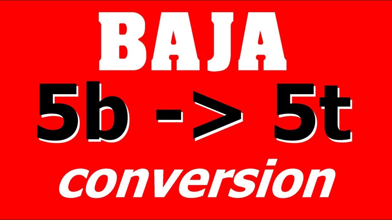 HPI Baja 5b to 5t Conversion - Time Lapse - Buggy to Short Course Truck - Umbau - Darconizer RC