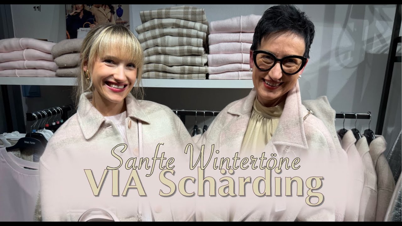 Sanfte Wintertöne – Modekanal VIA Schärding