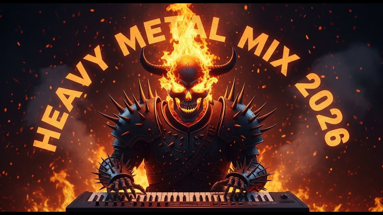NONSTOP Heavy Metal Workout 2026 | Pure Adrenaline