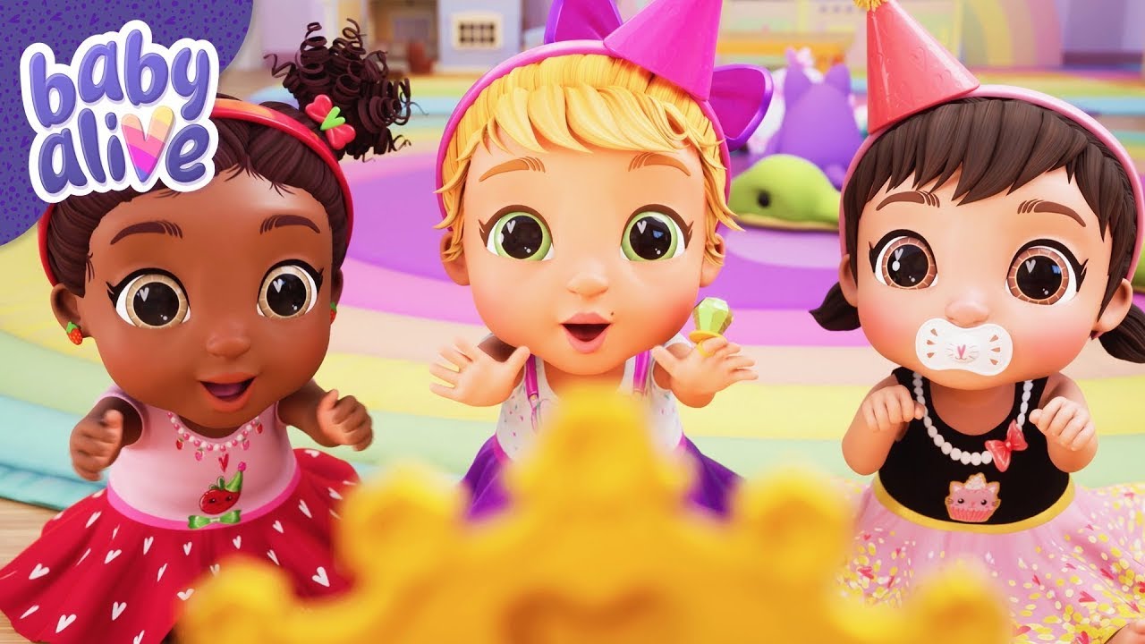 Happy Birthday Disco Party 🎈 Baby Alive Official 🌈 Family Kids Cartoons |