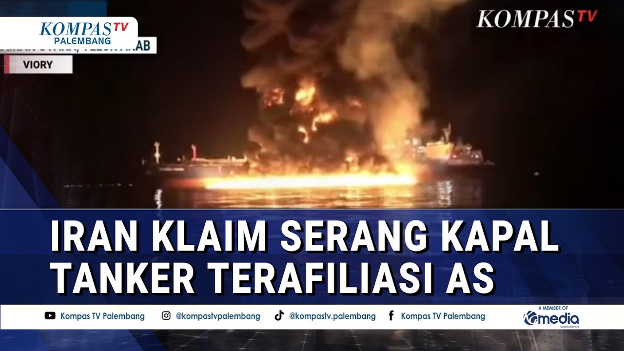 Gunakan Drone Bawah Laut, Iran Klaim Serang Kapal Tanker Terafiliasi AS