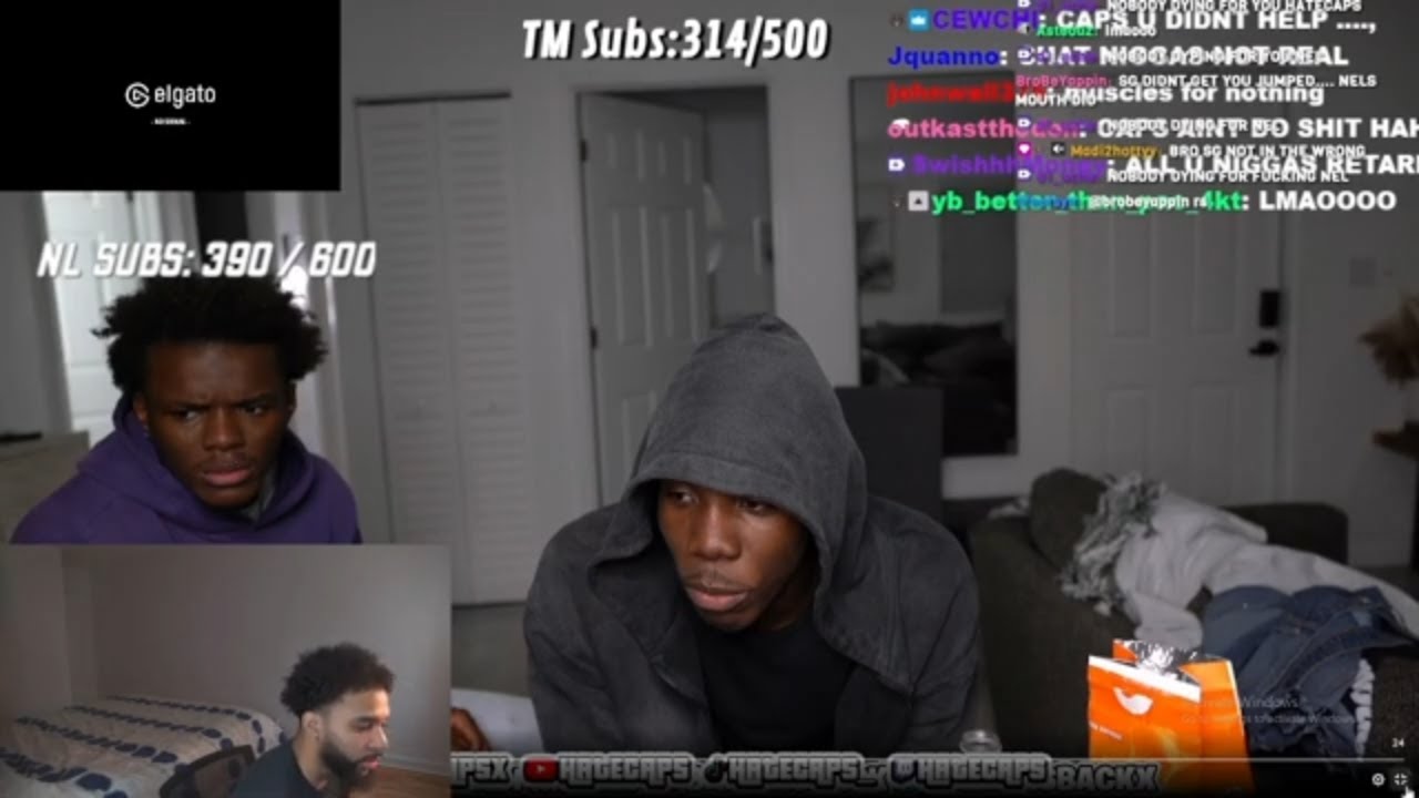cracbaby and staydownkayy review Baller and Hatecaps getting BEAT