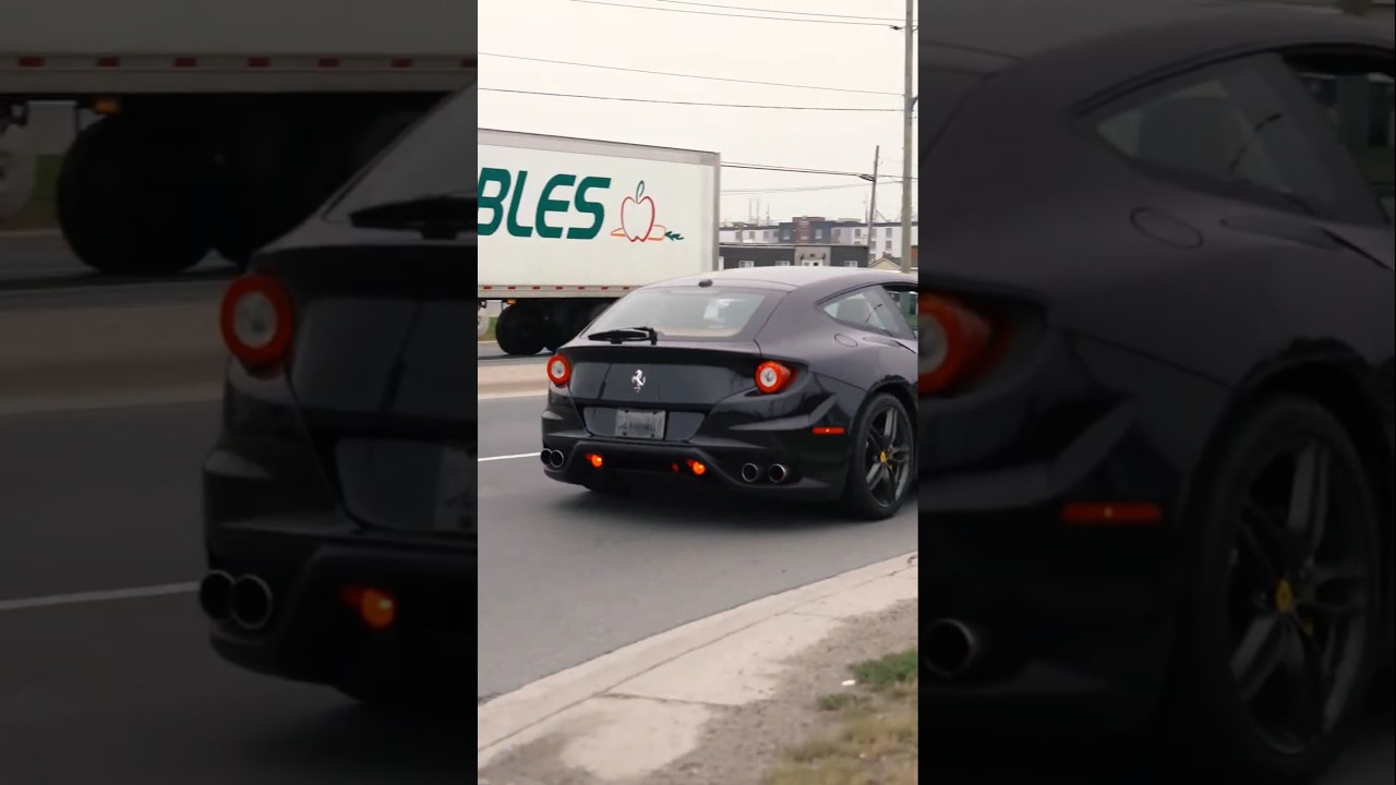Ferrari FF Hatchback shows off the beast Exhaust System #exhaust #acceleration #supercars #shorts
