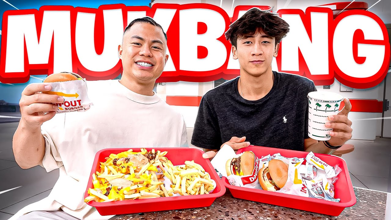 IN-N-OUT MUKBANG WITH PRINCETON BASKETBALL STAR XAIVIAN LEE!