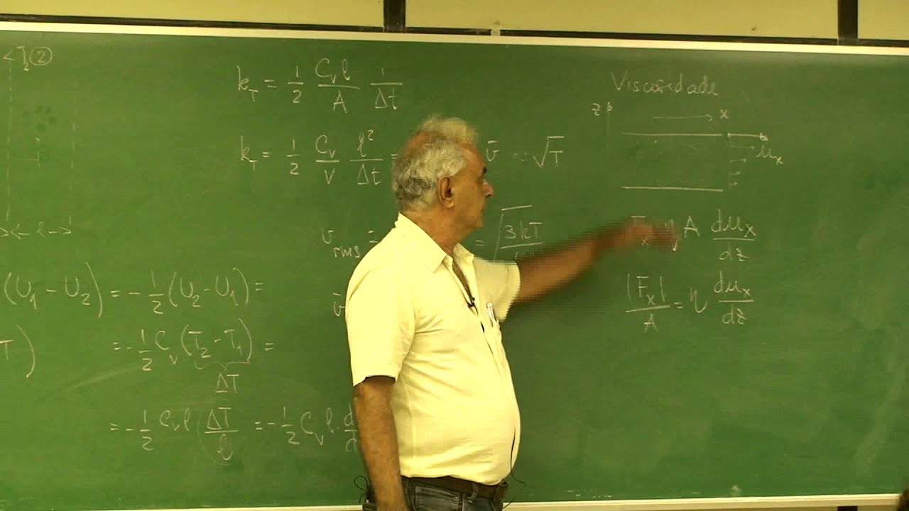 Aula 3.6 - Viscosidade e Difusão (lei de Fick)