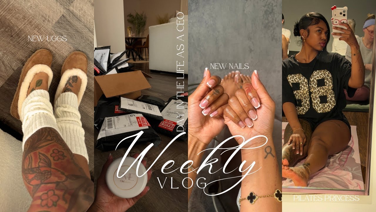 A Week in My Life as a CEO | Gym Nights, Pilates Mornings | Weekly Package Haul | A Soft Life. 