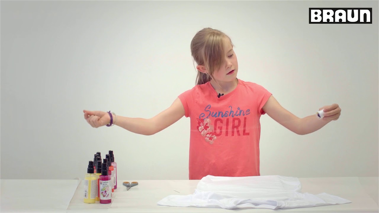 Braun Schulbedarf Fashion Spray Tritik / Abn&auml;htechnik