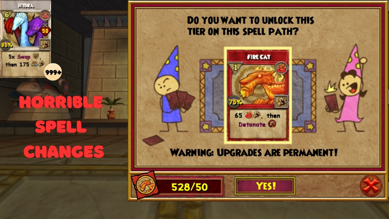 WIZARD101丨NO MORE SPELLEMENT TRANSFER & RESETTING?