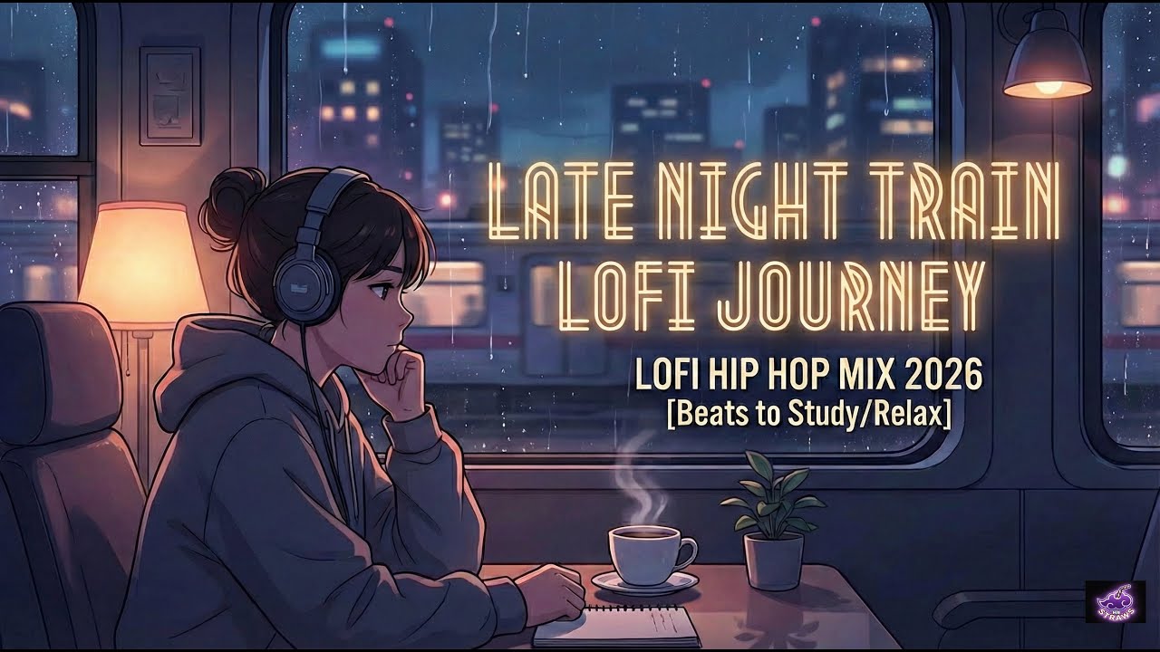 A Night Train Lofi Journey 🌧️ Lofi Hip Hop Mix 2026 [Beats to Study/Relax]