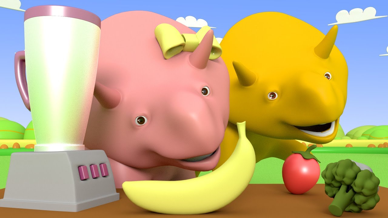 早教卡通— 用冰棍学习颜色 - 和恐龙戴诺学习   👶 幼儿早教卡通: Chinese Madarin Educational Cartoons for Kids