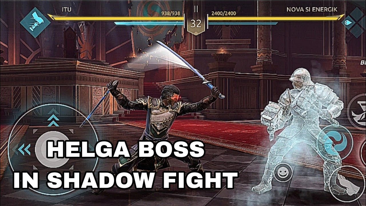 Is she Helga to defeat in this game ? | shadow fight 4 arena
