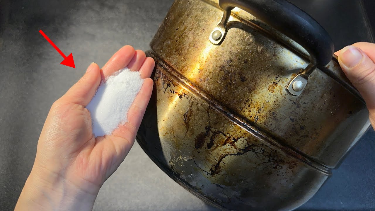 Кастрюля из нержавеющей стали желтеет и чернеет, позвольте мне научить вас одному трюку: 