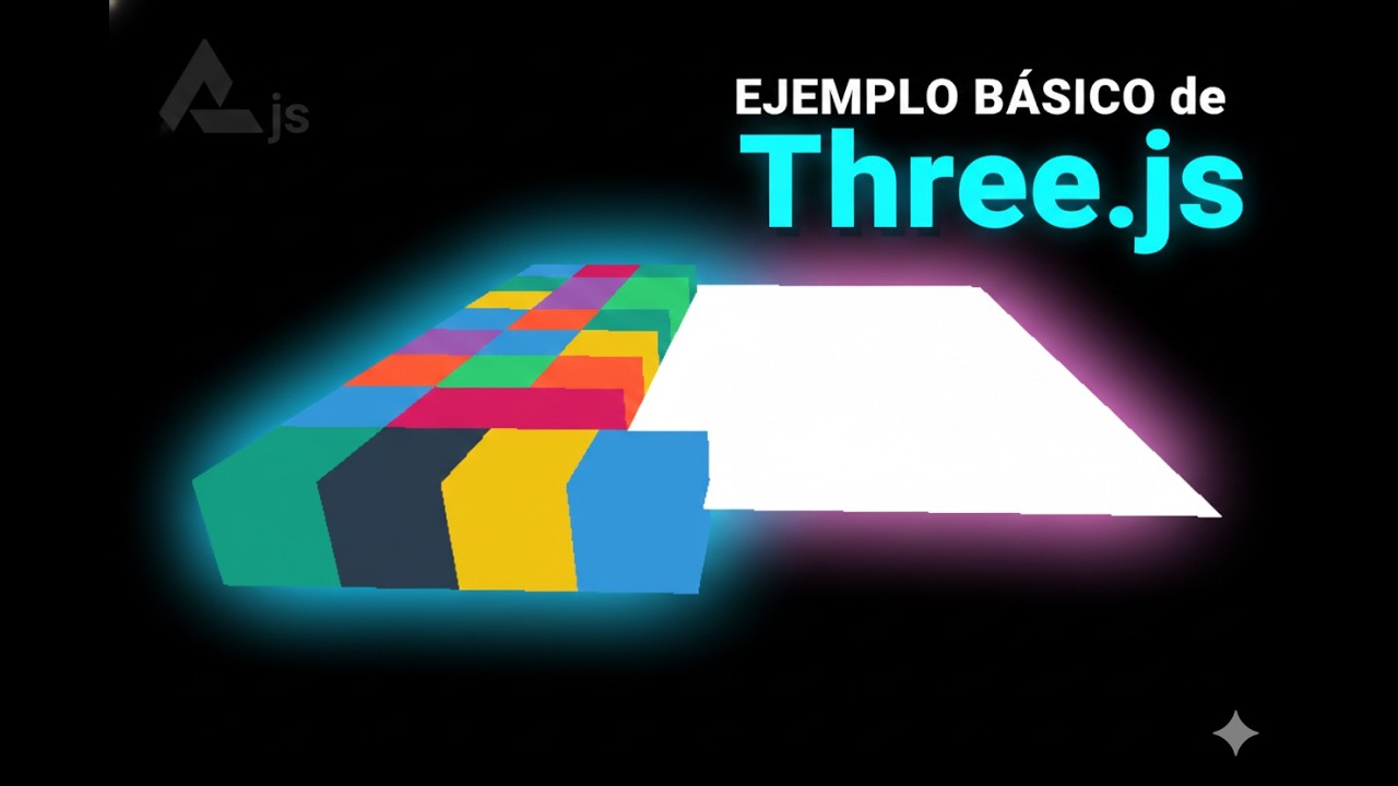 Programacion basico Ejemplo basico de THREEJS  javascript