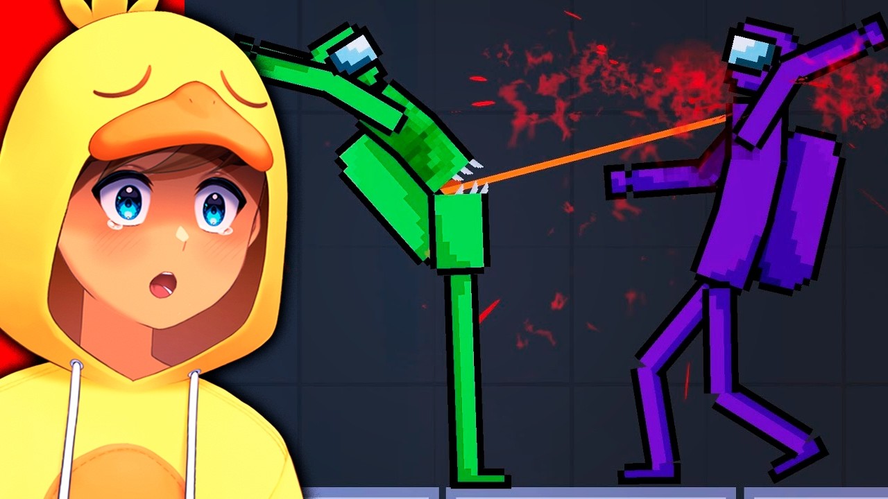 Tripulação contra Impostor no AMONG US People Playground! | Saito Reage