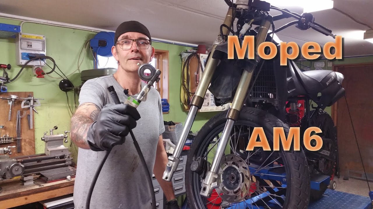 Moped Rieju AM6. Kan jag få igång på hastighetsmätaren?, del 20