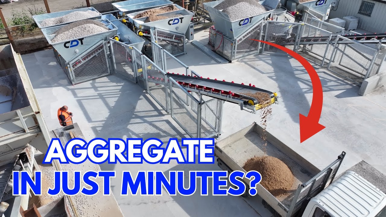 FIRST AGGREGATE DRIVE-THRU IN THE UK