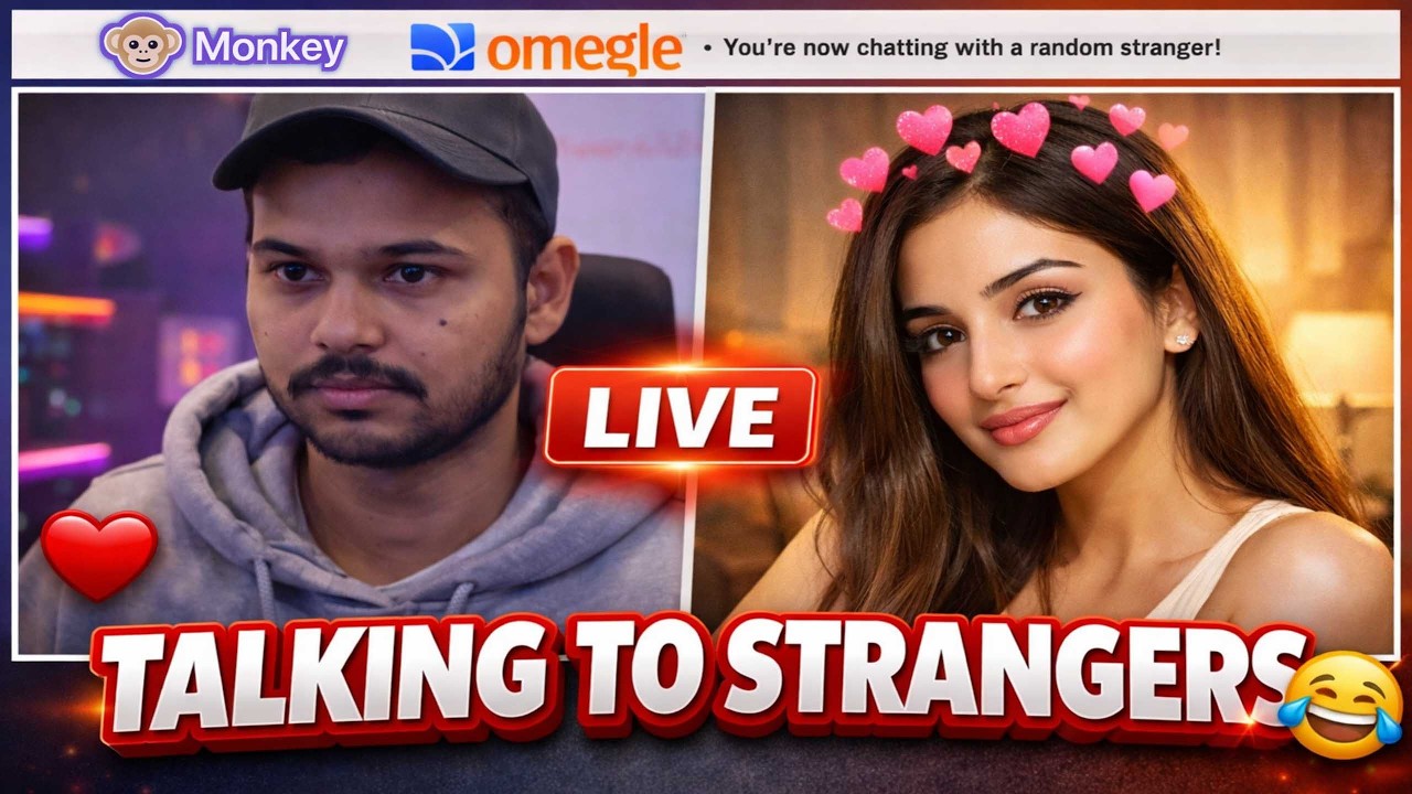 Omegle Funny Moments Ft. Monkey App |  #omeglelive #shortslive #shortsfeed #omegle #monkey