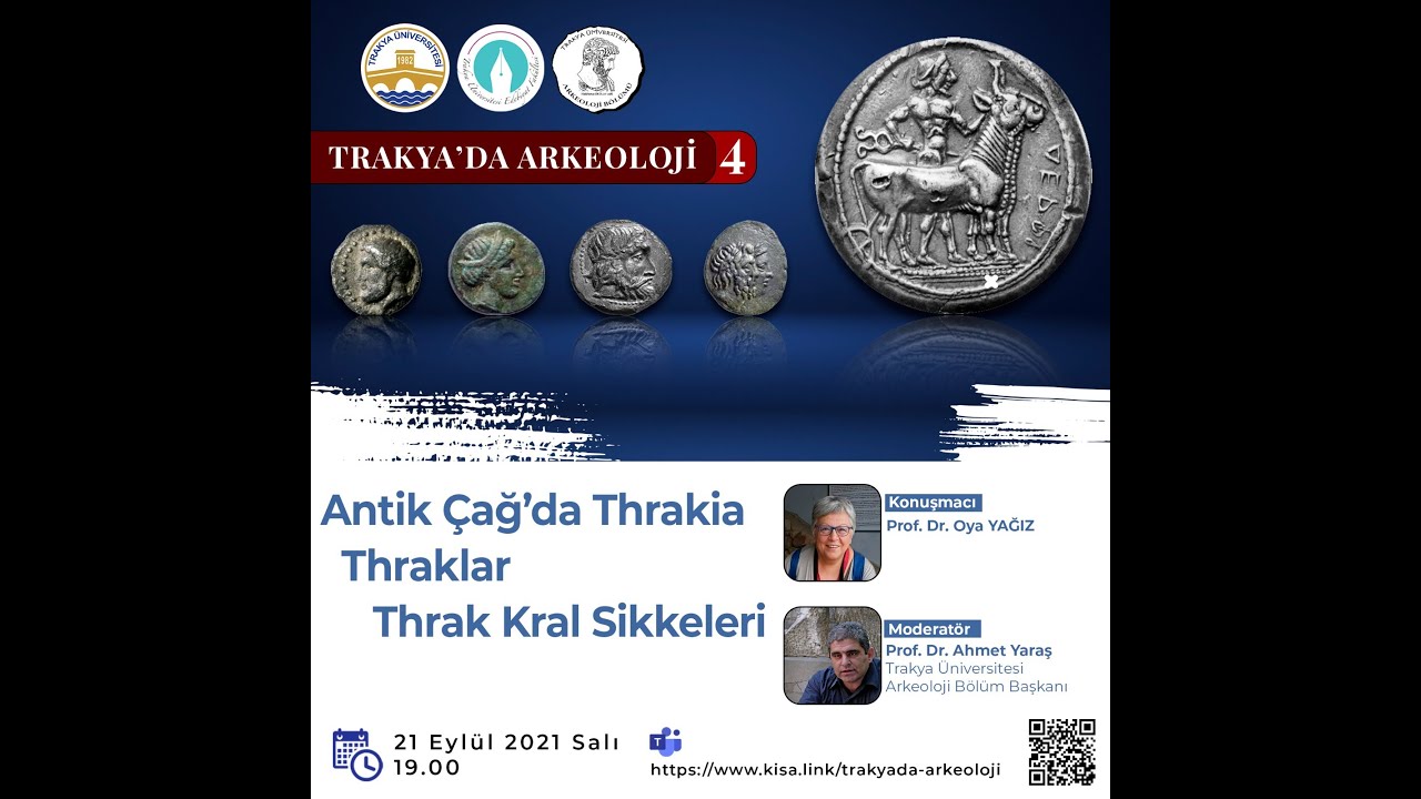 Trakya'da Arkeoloji 4 - Antik Çağ'da Thrakia - Thraklar - Thrak Kral Sikkeleri