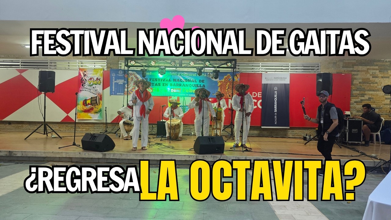 🥁🎶 ¿Recuerdan a La Octavita en Barranquilla? 🎶🔥 ¿REGRESÓ CON EL FESTIVAL NACIONAL DE GAITAS?