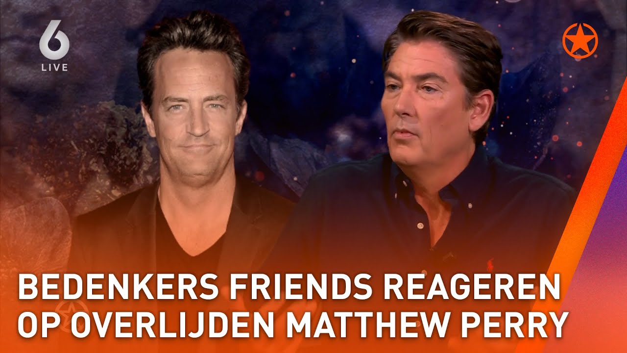 Bedenkers Friends reageren op dood Matthew Perry | SHOWNIEUWS