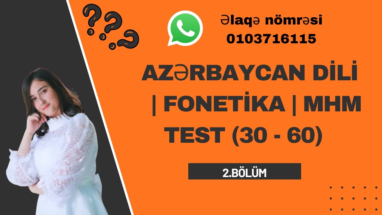 Azərbaycan dili. MHM/Fonetika (30-60) #viralvideo #viral #azərbaycandili #azərbaycan #kəşfet