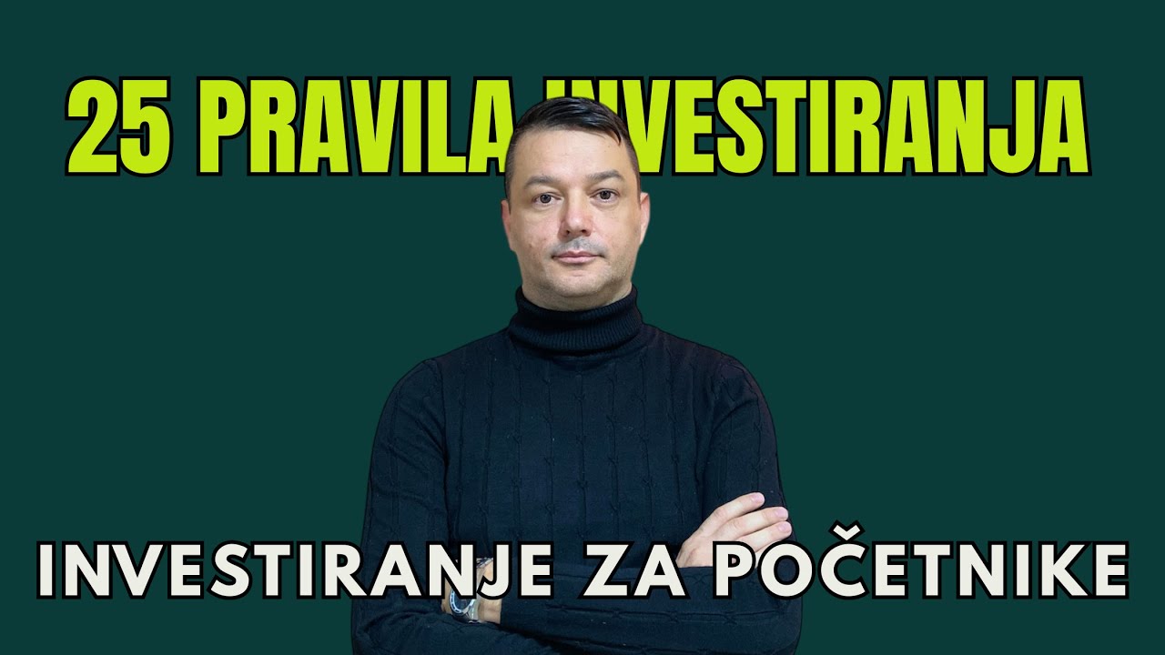 Za 40 minuta postani bolji od 90% drugih investitora! Narodski i BEZ tajni.
