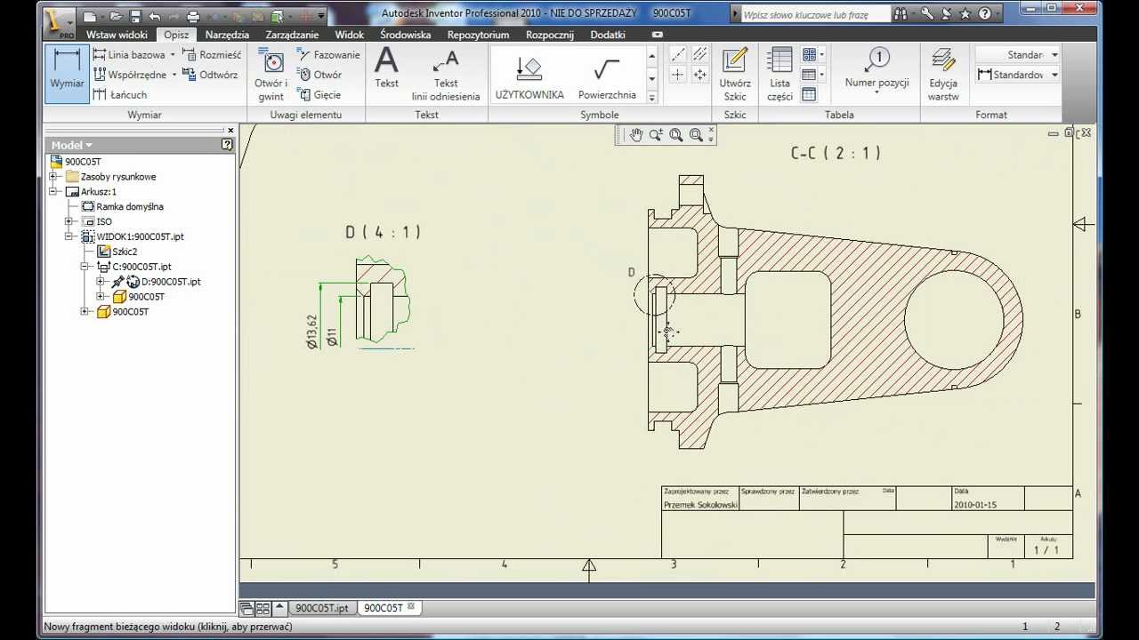 Autodesk Inventor - Dokumentacja 2D Tips and Tricks